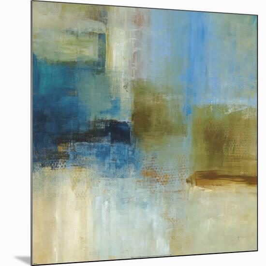 Blue Abstract-Simon Addyman-Mounted Art Print