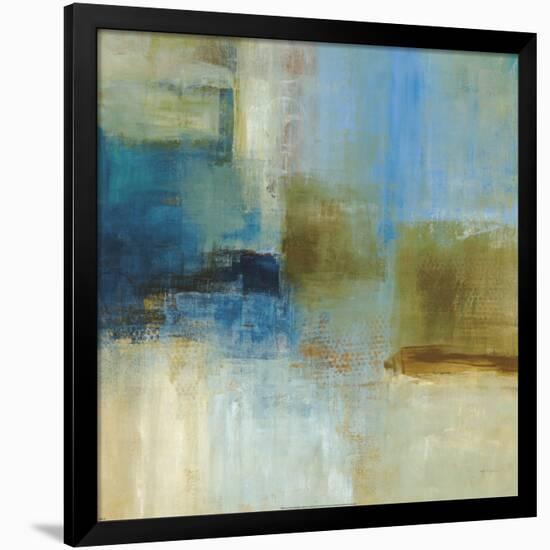 Blue Abstract-Simon Addyman-Framed Art Print