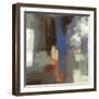 Blue Abstract-Sloane Addison ?-Framed Premium Giclee Print