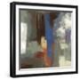 Blue Abstract-Sloane Addison ?-Framed Premium Giclee Print