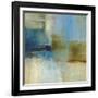 Blue Abstract-Simon Addyman-Framed Art Print