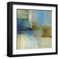 Blue Abstract-Simon Addyman-Framed Art Print