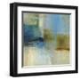 Blue Abstract-Simon Addyman-Framed Art Print