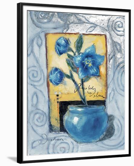 Blue Amaryllis-Joadoor-Framed Premium Giclee Print