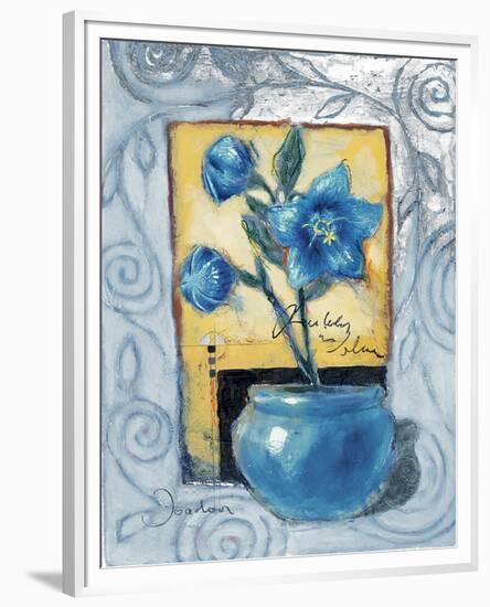 Blue Amaryllis-Joadoor-Framed Premium Giclee Print