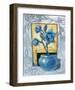 Blue Amaryllis-Joadoor-Framed Art Print