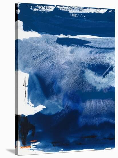 Blue Amore III-Sisa Jasper-Stretched Canvas