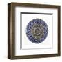 Blue and Black Painted Bowl-Unknown 16th Century Persian Artisan-Framed Art Print