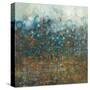 Blue and Bronze Dots-Danhui Nai-Stretched Canvas