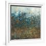 Blue and Bronze Dots-Danhui Nai-Framed Art Print