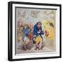 Blue and Buff Charity-James Gillray-Framed Giclee Print