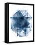 Blue and Gold Element III-Wild Apple Portfolio-Framed Stretched Canvas