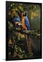 Blue and Gold Macaw-Michael Jackson-Framed Giclee Print