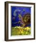 Blue and Gold Sun-Katherine Fawssett-Framed Giclee Print