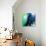 Blue and Green Flowing Abstract, c. 2008-Pier Mahieu-Premium Giclee Print displayed on a wall