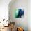 Blue and Green Flowing Abstract, c. 2008-Pier Mahieu-Mounted Premium Giclee Print displayed on a wall