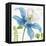 Blue and Green Garden II-Lisa Audit-Framed Stretched Canvas