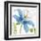 Blue and Green Garden II-Lisa Audit-Framed Art Print