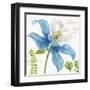 Blue and Green Garden II-Lisa Audit-Framed Art Print