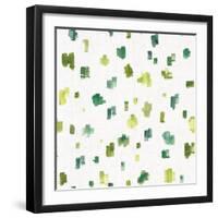 Blue and Green Garden Step 05A-Lisa Audit-Framed Art Print