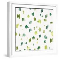 Blue and Green Garden Step 05A-Lisa Audit-Framed Art Print