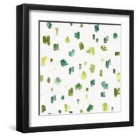 Blue and Green Garden Step 05A-Lisa Audit-Framed Art Print