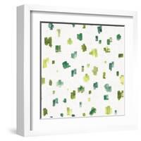 Blue and Green Garden Step 05A-Lisa Audit-Framed Art Print