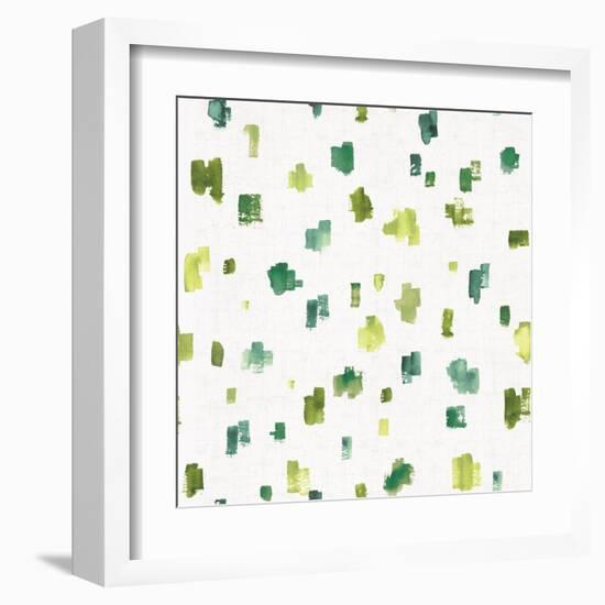 Blue and Green Garden Step 05A-Lisa Audit-Framed Art Print