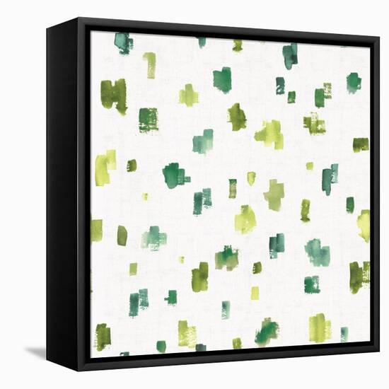 Blue and Green Garden Step 05A-Lisa Audit-Framed Stretched Canvas