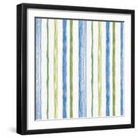 Blue and Green Garden Step 06-Lisa Audit-Framed Art Print