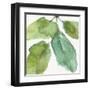 Blue and Green Garden VIII-Lisa Audit-Framed Art Print