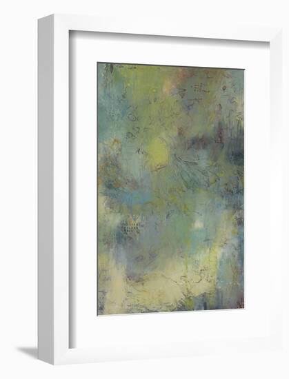 Blue and Green Musings I-Jeannie Sellmer-Framed Art Print