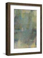 Blue and Green Musings II-Jeannie Sellmer-Framed Giclee Print