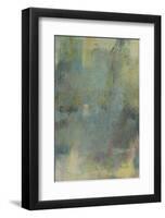 Blue and Green Musings II-Jeannie Sellmer-Framed Art Print