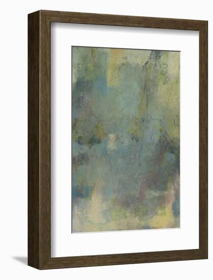 Blue and Green Musings II-Jeannie Sellmer-Framed Art Print