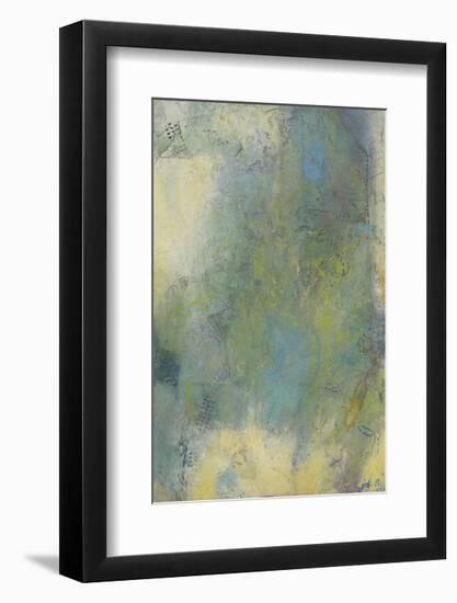 Blue and Green Musings III-Jeannie Sellmer-Framed Giclee Print