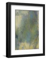 Blue and Green Musings III-Jeannie Sellmer-Framed Art Print