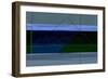 Blue and Green-NaxArt-Framed Art Print