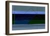 Blue and Green-NaxArt-Framed Art Print