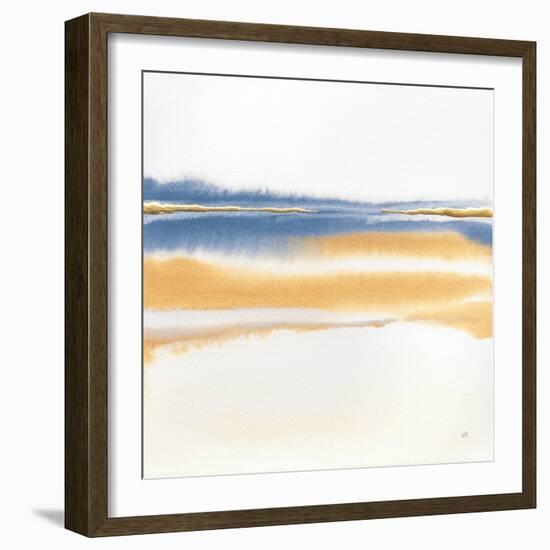 Blue and Orange II-Chris Paschke-Framed Art Print