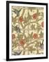 Blue and Orange Trellis Wallpaper Design, 1864-William Morris-Framed Giclee Print