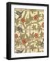 Blue and Orange Trellis Wallpaper Design, 1864-William Morris-Framed Giclee Print