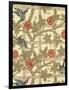 Blue and Orange Trellis Wallpaper Design, 1864-William Morris-Framed Giclee Print