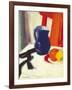 Blue And Orange-Francis Cadell-Framed Art Print