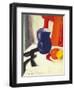 Blue And Orange-Francis Cadell-Framed Art Print