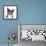 Blue-And-White Burmese-Cross Cat, Levi, Head Portrait-Mark Taylor-Framed Photographic Print displayed on a wall