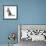 Blue-And-White Burmese-Cross Cat, Levi, Reaching Up-Mark Taylor-Framed Photographic Print displayed on a wall