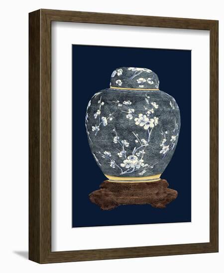 Blue and White Ginger Jar II-Vision Studio-Framed Art Print