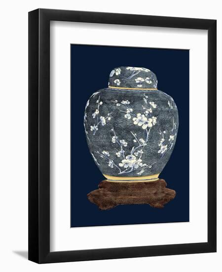 Blue and White Ginger Jar II-Vision Studio-Framed Art Print