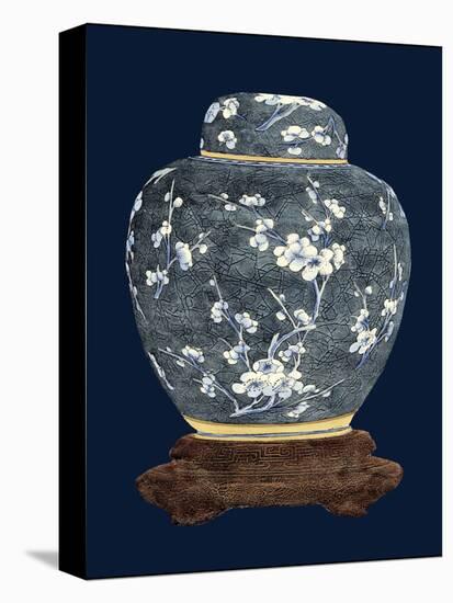 Blue and White Ginger Jar II-Vision Studio-Stretched Canvas